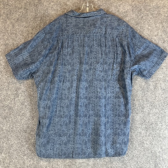 Tommy Bahama Men's Short Sleeve tencel Button Down Dress Shirt Size XL - Picture 2 of 8